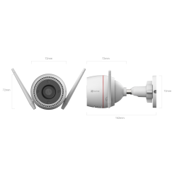 CAMARA IP EZVIZ C3TN WIFI, IP67, H265