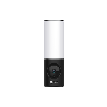 CAMARA IP EZVIZ DE SEGURIDAD CON LAMPARA DE PARED,WIFI (4MP, W1) VISION NOCTURNA A COLOR, IP 65, AUD