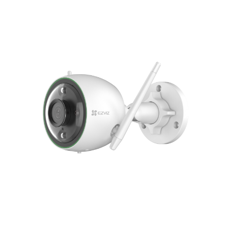 CAMARA IP EZVIZ BULLET WIFI (C3N 1080P/2.8MM) VISION NOCTURNA EN COLOR 2MPX , ICR, 0LUX CON IR. H. 2