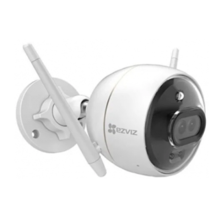 CAMARA IP EZVIZ BULLET WIFI (C3WN 1080P), 2MPX, ICR, 0LUX CON IR, 2.8MM H.264 DWDR. 3D DNR BLC .12V 