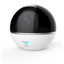 CAMARA IP EZVIZ REDONDA WIFI (C6C 1080P), 2MPX, ICR, 0LUC CON IR 10M LENTE FIJO DE 4MM H.264 DC5V DW