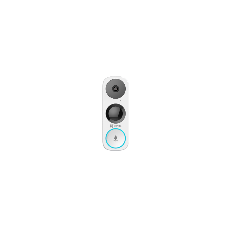 TIMBRE DB1 VIDEO DE 3MP WI-FI SENSOR DE LUZ ESTELAR DE 1/2 8" CAMPO DE VISION VERTICAL FOV 180° HOR