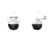 CAMARA IP EZVIZ EXTERIOR WIFI (C8C 4MM)IP 65, 2MPX, MOVIMIENTO PANORAMICO HORIZONTAL/VERTICAL VISION