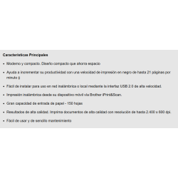 IMPRESORA BROTHER 1212W 