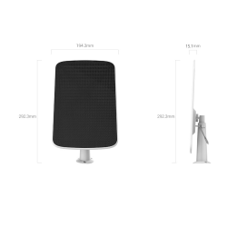 PANEL SOLAR DE CARGA EZVIZ IP65